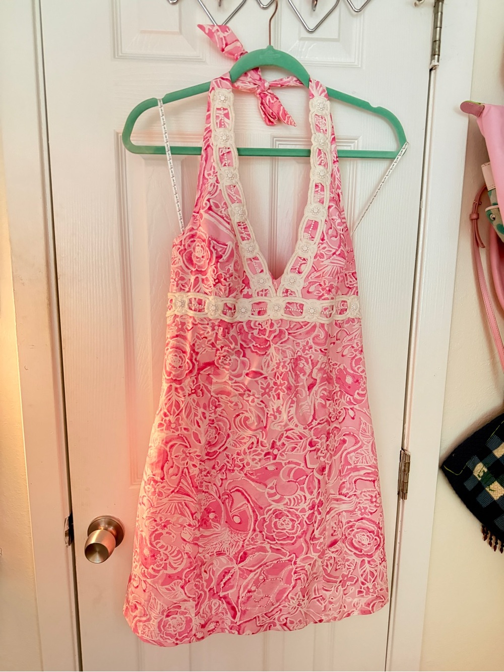 Lilly Pulitzer Rose Garden Halter Dress